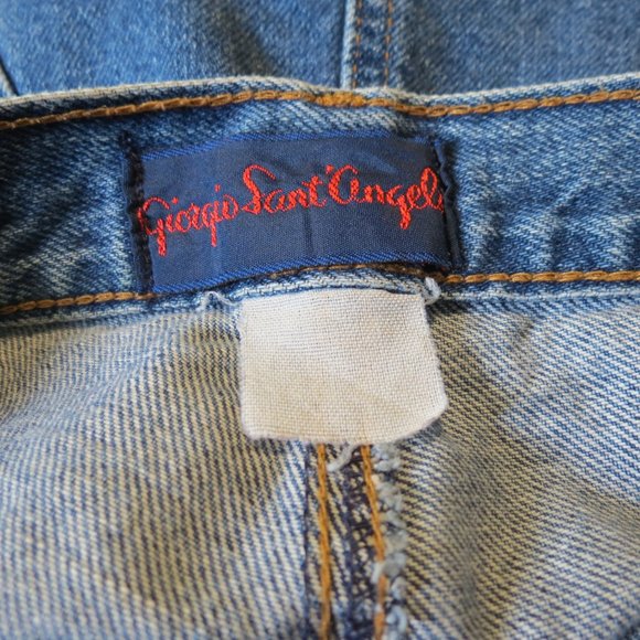 Vintage 80s Giorgio Sant Angelo Denim Skirt - Picture 10 of 10
